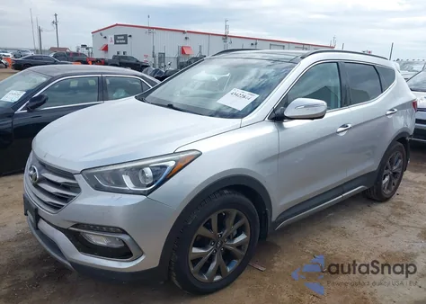 2018 Hyundai Santa Fe Sport 2.0T Ultimate из США, поврежденный, VIN 5XYZW4LA2JG504434